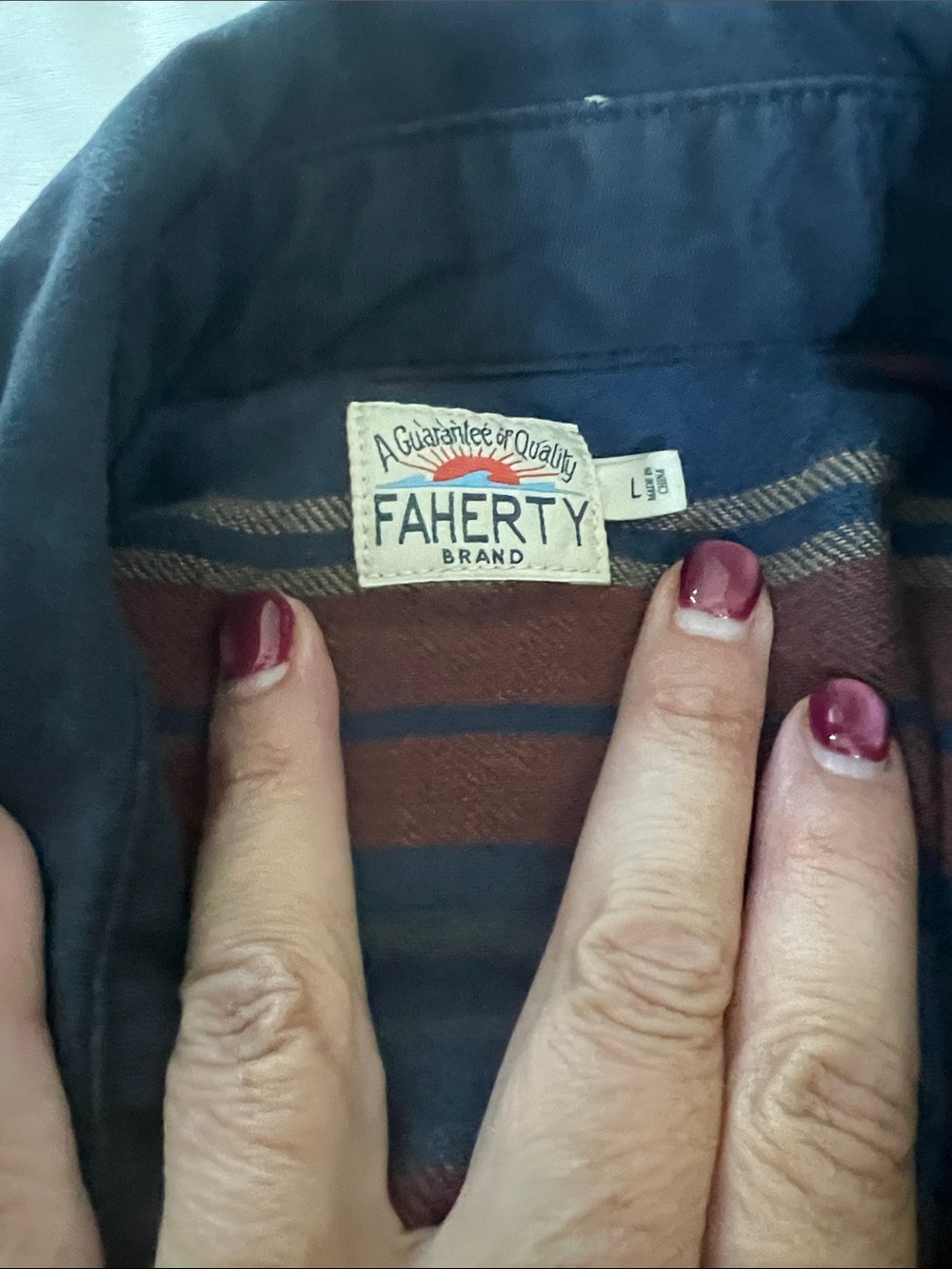 Faherty Mens jacket - Picture 2 of 2